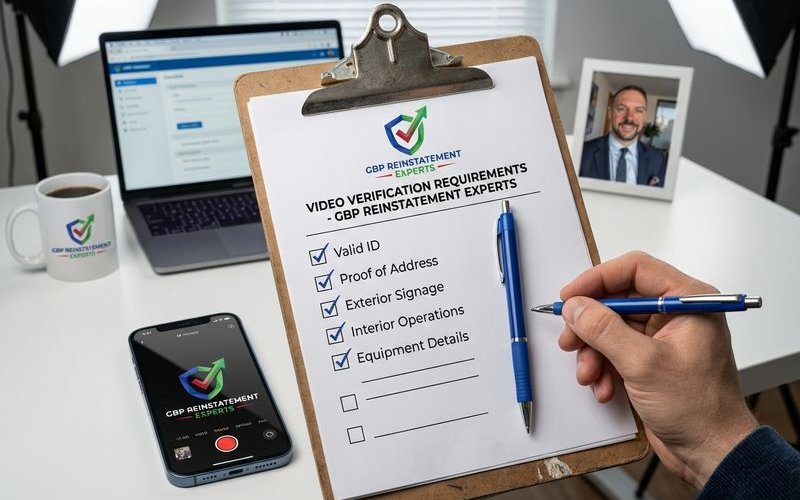 Video verification requirements checklist